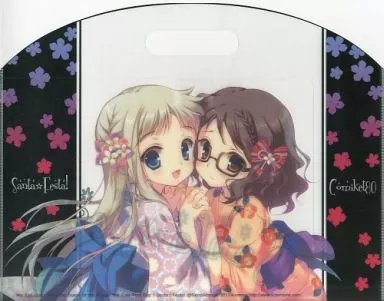 【あの日見た花の名前を僕達はまだ知らない。】クリアファイルバッグ めんま&あなる(さんた茉莉) C80/Santa☆Festa!