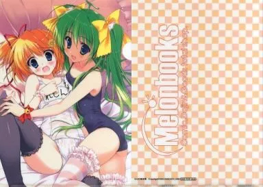 【めろんちゃん】A4クリアファイル めろんちゃん&れもんちゃん 春の感謝祭2009 ポイント交換景品(涼香)/メロンブックス