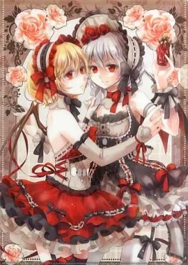 【東方Project】A4クリアファイル レミリア＆フランドール(Kamui)/毒薔蝕骨