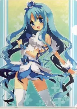 【プリキュア】A4クリアファイル キュアマリン(ユキヲ) C81/福のれん