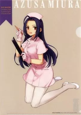 【アイドルマスター】A4クリアファイル 三浦あずさ(大槍葦人) C82/少女騎士団