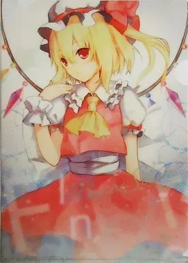 【東方Project】A4クリアファイル フランドール・スカーレット(6U☆) C84新刊特典/ETERNAL LAND＆メロンブックス