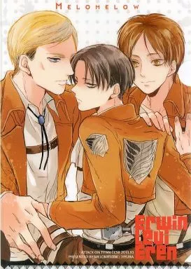 【進撃の巨人】A4クリアファイル エレン・イェーガー&リヴァイ&エルヴィン・スミス(ひゅら) COMIC CITY SPARK 8/Melomelow