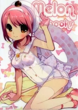 【めろんちゃん】A4クリアファイル まろんちゃん(MATSUDA98) Melon Week 2014第3弾/メロンブックス