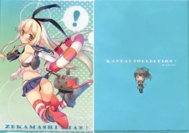 【艦隊これくしょん~艦これ~】A4クリアファイル 島風&夕張(桧&畳) こみっく★トレジャー22/WASABI