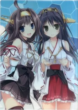 【艦隊これくしょん～艦これ～】A4クリアファイル 金剛＆榛名(karory) C85/KAROMIX