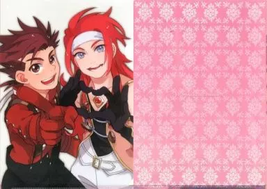 【テイルズ】A4クリアファイル ロイド・アーヴィング&ゼロス・ワイルダー(後藤) COMIC CITY SPARK8/ロイゼロマガジン編集部