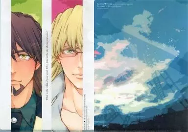 【TIGER＆BUNNY】A4クリアファイル 鏑木・T・虎徹＆バーナビー・ブルックスJr.(chicaco) 2012 winter/ヒロセ
