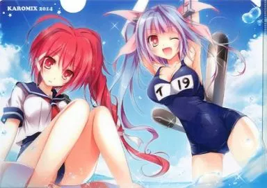 【艦隊これくしょん～艦これ～】A4クリアファイル 伊19＆伊168(karory) C86/KAROMIX