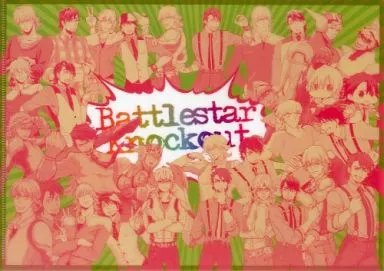 【TIGER&BUNNY】A4クリアファイル 鏑木・T・虎徹&バーナビー・ブルックスJr.(柳バトシロー&他11名) SUPER COMIC CITY23/Battlestar Knockout