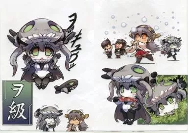 【艦隊これくしょん～艦これ～】A4クリアファイル 空母ヲ級＆榛名＆加賀＆長門(久彦) C86/ぷりん堂