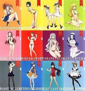 【アイドルマスター】A4クリアファイル12枚セット(大槍葦人) C83/少女騎士団