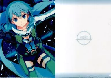 【ソードアートオンライン】A4クリアファイル シノン(八城惺架) C87/CROWN