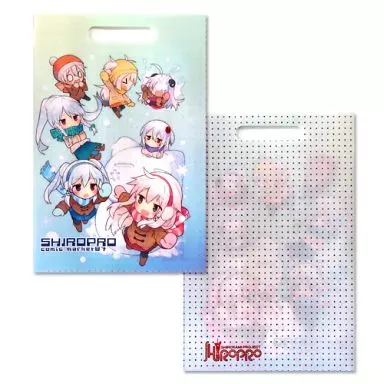 三嶋くろね 同人クリアファイル しろぷろ 希少 駿河屋 -<中古>【オリジナル】A4クリアファイルバッグ(三嶋くろね) C87