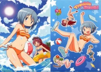 【魔法少女まどかマギカ】A4クリアファイル 美樹さやか＆佐倉杏子＆志筑仁美＆上条恭介(ゲッチュ) C88/ゲッチュんち