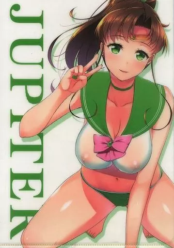 【セーラームーン】A4クリアファイル 木野まこと(アサヒナヒカゲ) C88/アカペンギン