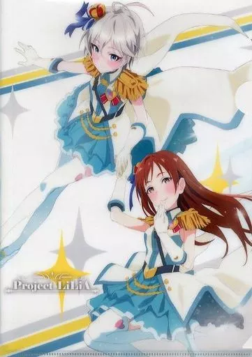 【アイドルマスター】A4クリアファイル 新田美波＆アナスタシア(ヤタネコ) C89/電圧音質からから廻るトマト