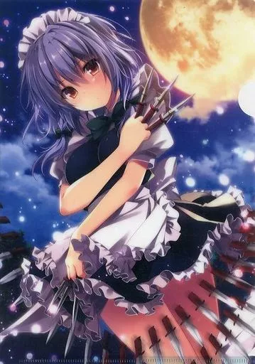 【東方Project】A4クリアファイル 十六夜咲夜(kino) 東方Celebration/メロンブックス