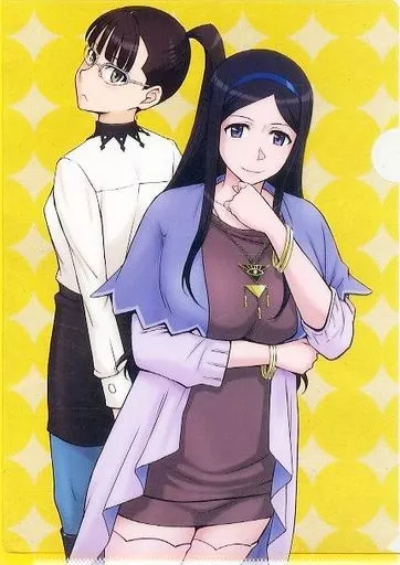 【Occultic;Nine -オカルティック・ナイン-】A4クリアファイル 澄風桐子&西園梨々花(月野定規) C91/むうんるうらあ