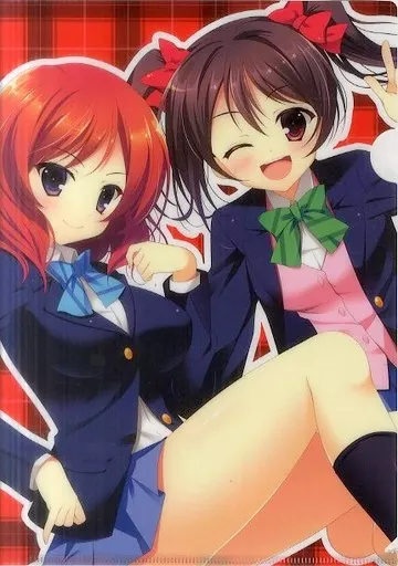 【ラブライブ!】A4クリアファイル 矢澤にこ＆西木野真姫(成瀬守) C86/THE FLYERS