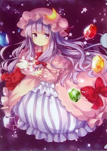 東方project パチュリ　水着　美少女　クリアファイル　VZ15 駿河屋 -<中古>【東方Project】A4東方水着クリアファイル 博麗