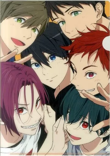 【Free!】A4クリアファイル(ハナ) Splash!7/花屋