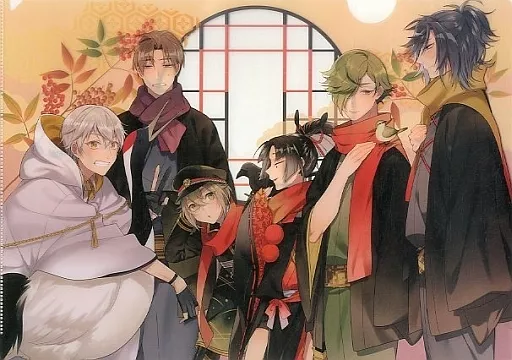【刀剣乱舞】A4クリアファイル 新年(片瀬若) HARU COMIC CITY22/幸漫
