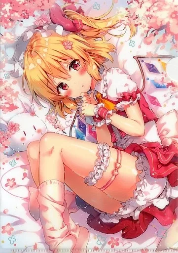 【東方Project】A4クリアファイル フランドール・スカーレット(りいちゅ) 第14回博麗神社例大祭/eterna-radiare