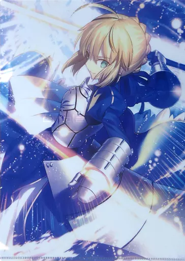 【Fate】A4クリアファイル アルトリア・ペンドラゴン(マシマサキ?) C91/White Island