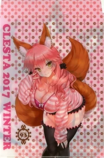 【Fate シリーズ】良妻クリアファイルバッグ 玉藻の前(呉マサヒロ) C93/クレスタ