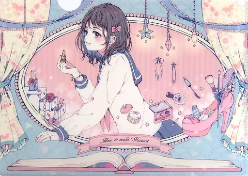 A4クリアファイル(倉槻つきこ) C93新刊購入特典/海辺のサクラリウム＆メロンブックス_image