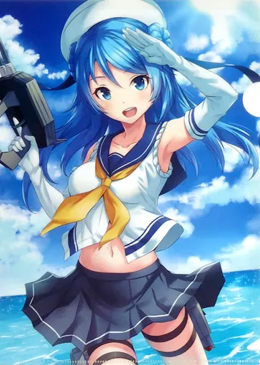 【艦隊これくしょん～艦これ～】A4浦風のいい天気じゃけぇクリアファイル(sakiyama＆北原朋萌) COMIC1☆11/あゆ屋