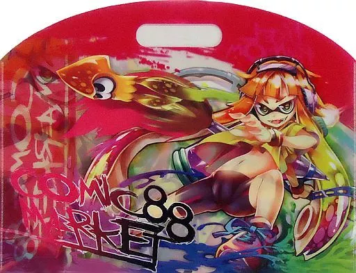 【スプラトゥーン】クリアファイルバッグ イカガール(榎宮祐) C88/pixel phantom