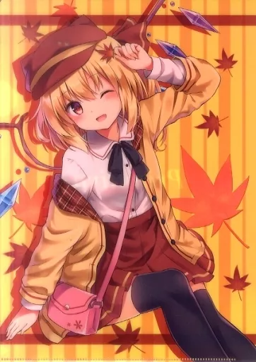【東方Project】A4クリアファイル フランドール・スカーレット(くれ～ぷ) /Primitivo