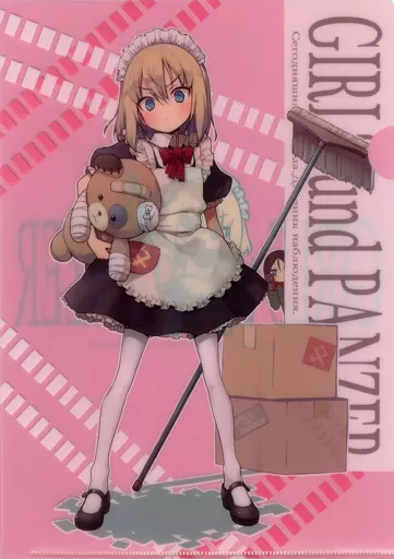 【ガールズ＆パンツァー】A4クリアファイル カチューシャ(ハマちょん) C91/あちきのめがね