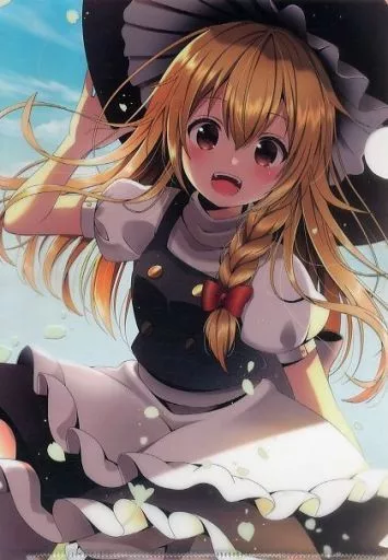 【東方Project】A4クリアファイル 霧雨魔理沙(夕華ののこ) 第15回博麗神社例大祭/コロコロうどん