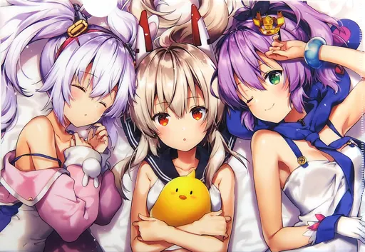【アズールレーン】A4クリアファイル 綾波&ラフィー&ジャベリン(りいちゅ) C94/eterna-radiare