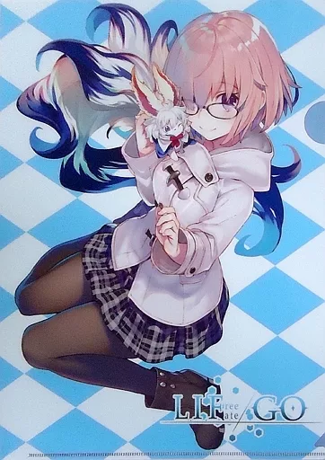 【Fate シリーズ】A4クリアファイル マシュ・キリエライト(しらび) C93/Life-is-Free