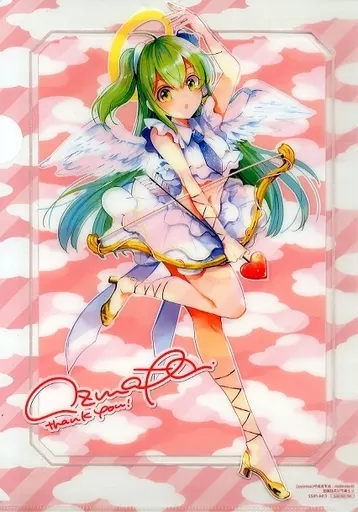 【東方Project】複製サイン入りA4クリアファイル 東風谷早苗(あずまあや) C94新刊購入特典/azmaya(あまず)&メロンブックス