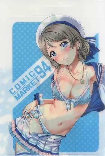 【ラブライブ!】クリアファイルバッグ 渡辺曜(三九呂) C94/AGOI亭