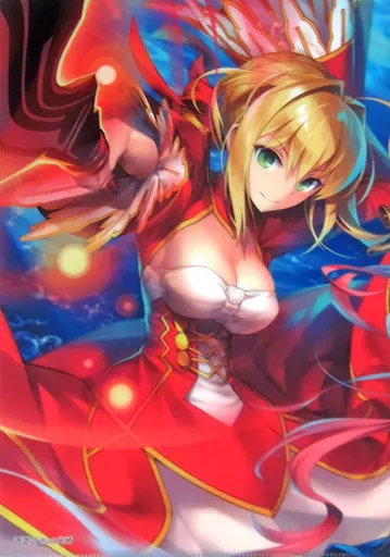 【Fate】A4クリアファイル ネロ・クラウディウス＆玉藻の前(光崎瑠衣) /逸遊団