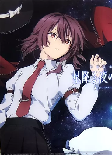 【東方Project】A4クリアファイル 宇佐見蓮子＆マエリベリー・ハーン(ななつめ) C94/TUMENECO(冷猫)＆メロンブックス 特典