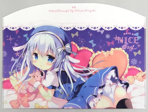 【ご注文はうさぎですか?】A4クリアファイルバッグ シャロ＆チノ(あづみ一樹)  コミティア119/Come Through