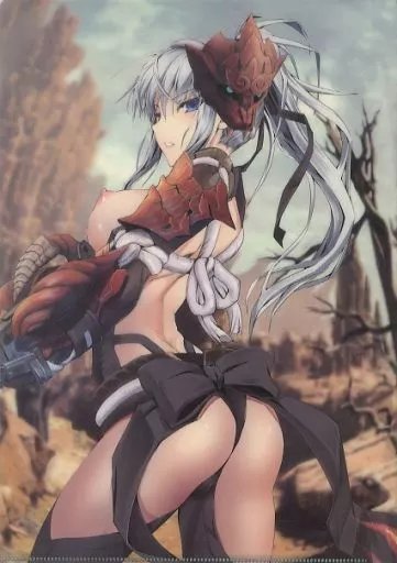 【モンスターハンター】A4クリアファイル ガロン装備(鬼月あるちゅ) C94/うどんや