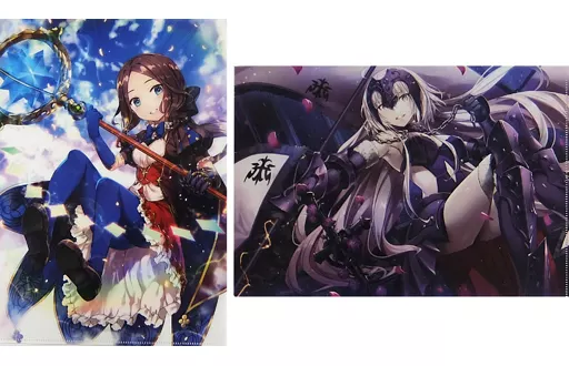 【Fate シリーズ】A4クリアファイルセット レオナルド・ダ・ヴィンチ＆ジャンヌ・オルタ(我美蘭) C95/でぶねこ