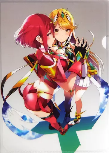 【ゼノブレイド2】A4クリアファイル ホムラ&ヒカリ(悠木しん) C96/ゆーき乳業