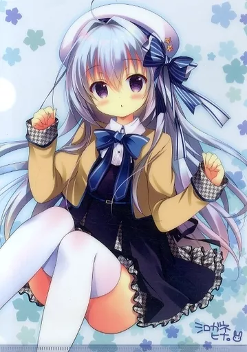 【オリジナル】複製サイン入りA4クリアファイル 阿子(シロガネヒナ) COMIC1☆13新刊購入特典/MILK BAR&メロンブックス