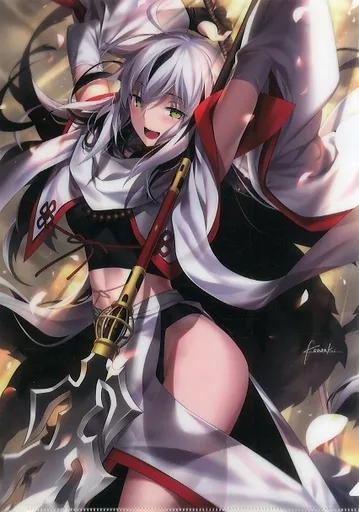 【Fate シリーズ】A4クリアファイル 長尾景虎(光崎) C96/GH.K