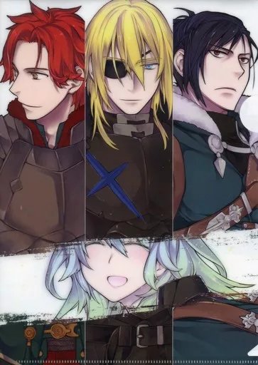 【FE ファイアーエムブレム】B5クリアファイル(河内和泉) /らいげきたい