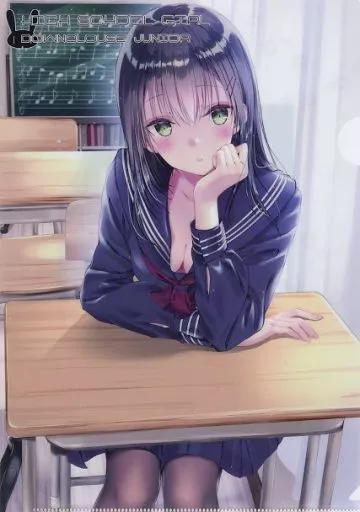 【オリジナル】A4無防備JCちゃんクリアファイル(小林ちさと) サンシャインクリエイション2021 Summer/Pocky Factory